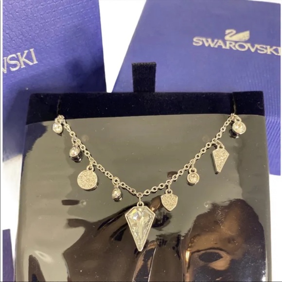🔥FLASH SALE🔥Swarovski Lucy Kite Choker, White, Rhodium plating - Picture 4 of 9